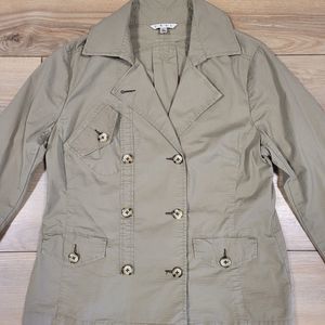 CAbi Ripstop Utility Safari Military Style Jacket Size Large